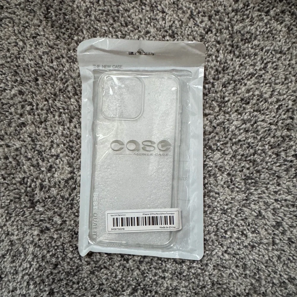 Brand New! Never Used! iPhone 15 Pro Max Clear Case